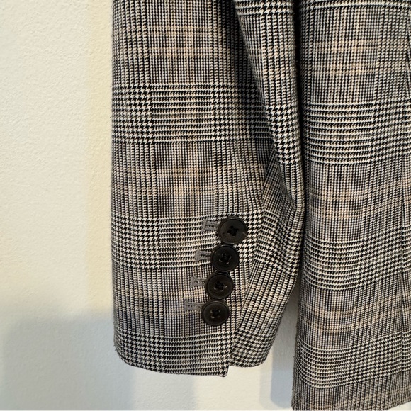Babaton Plaid Houndstooth Blazer - Picture 5 of 8